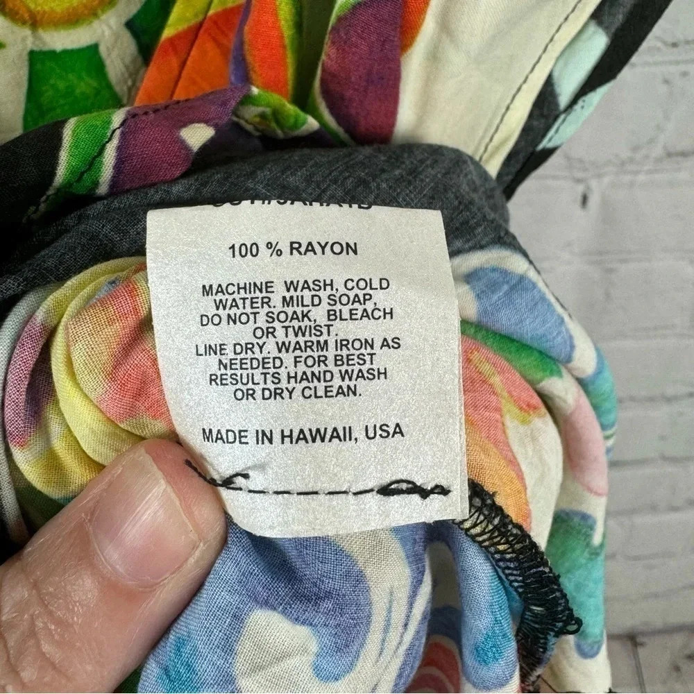 Jams World Multicolor Floral Button Front Tank Size Small - Picture 6 of 6
